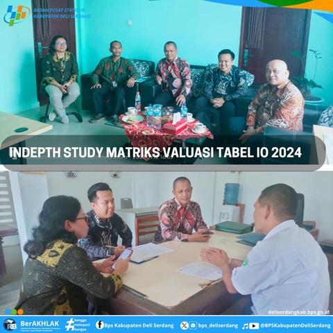 In-depth Study of the 2024 IO Table Valuation Matrix in Deli Serdang Regency