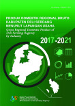 Produk Domestik Regional Bruto Kabupaten Deli Serdang Menurut Lapangan Usaha 2017-2021