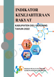 Indikator Kesejahteraan Rakyat Kabupaten Deli Serdang 2022